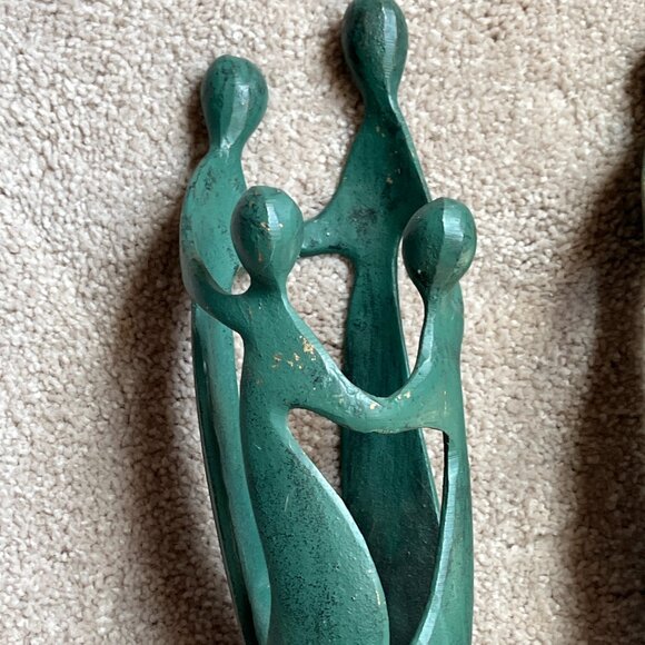 Vintage 4 Person Family Figurine (Set of TWO) (h/c/x) - Picture 9 of 13